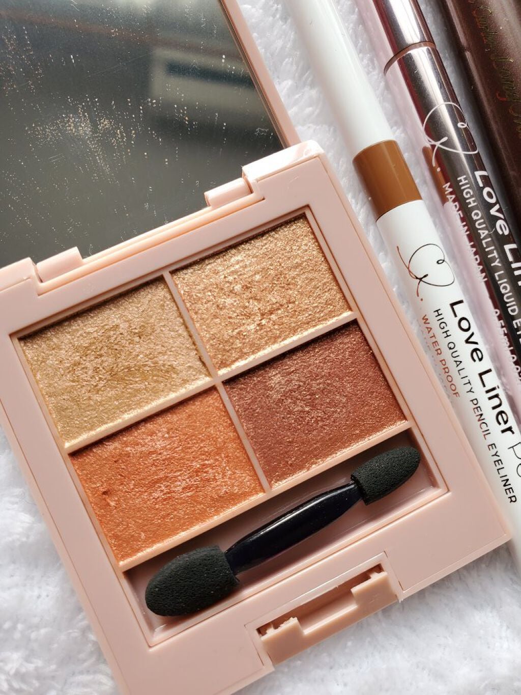 イロアソビ 4色アイパレット/iroasobi/アイシャドウパレットを使ったクチコミ(5枚目)