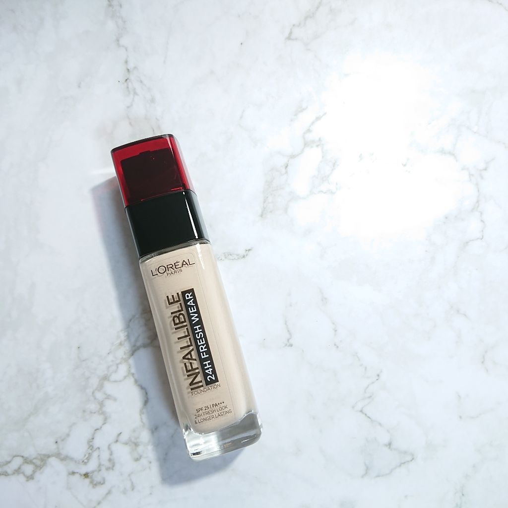 インファリブル フレッシュウェア ファンデーション 15 ポーセリン/ロレアル パリ/リキッドファンデーションを使ったクチコミ（2枚目）