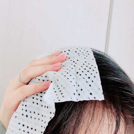 メリット ドライシャンプーシート すっきり爽快タイプ/メリット/ドライシャンプーを使ったクチコミ(4枚目)