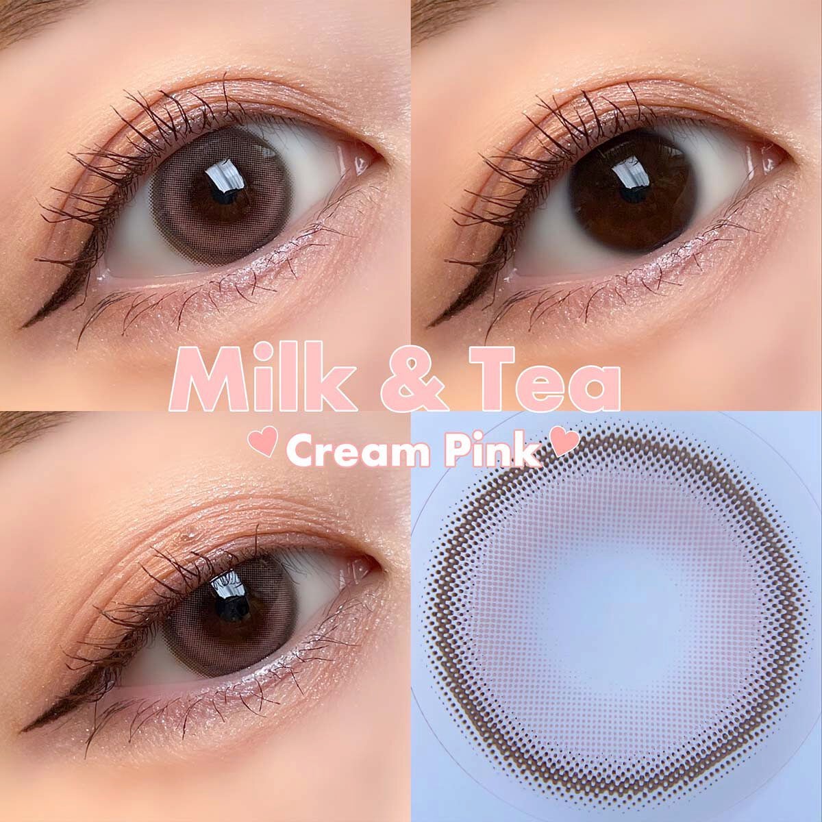 chuuLENS Milk&Tea 1day/chuu LENS/ワンデー(1DAY)カラコンを使ったクチコミ(3枚目)