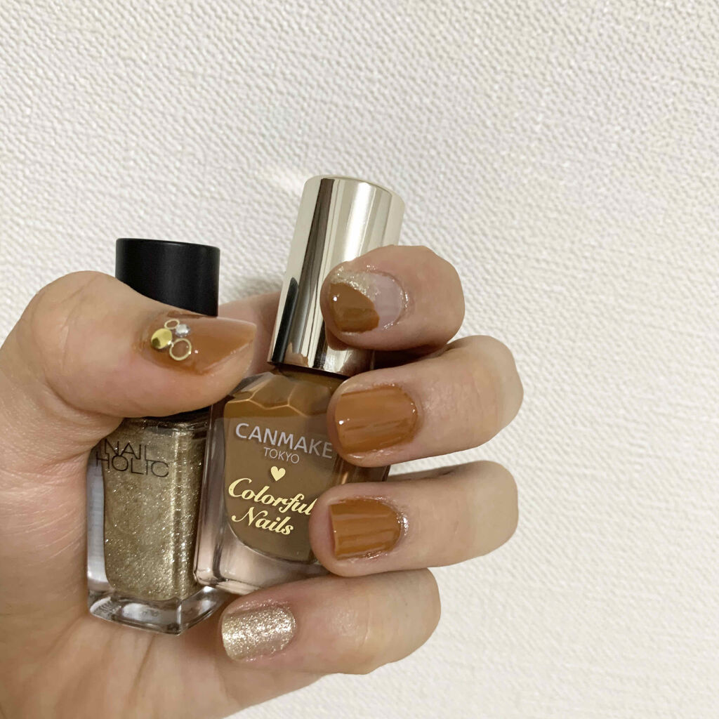 カラフルネイルズ/キャンメイク/マニキュアを使ったクチコミ（1枚目）