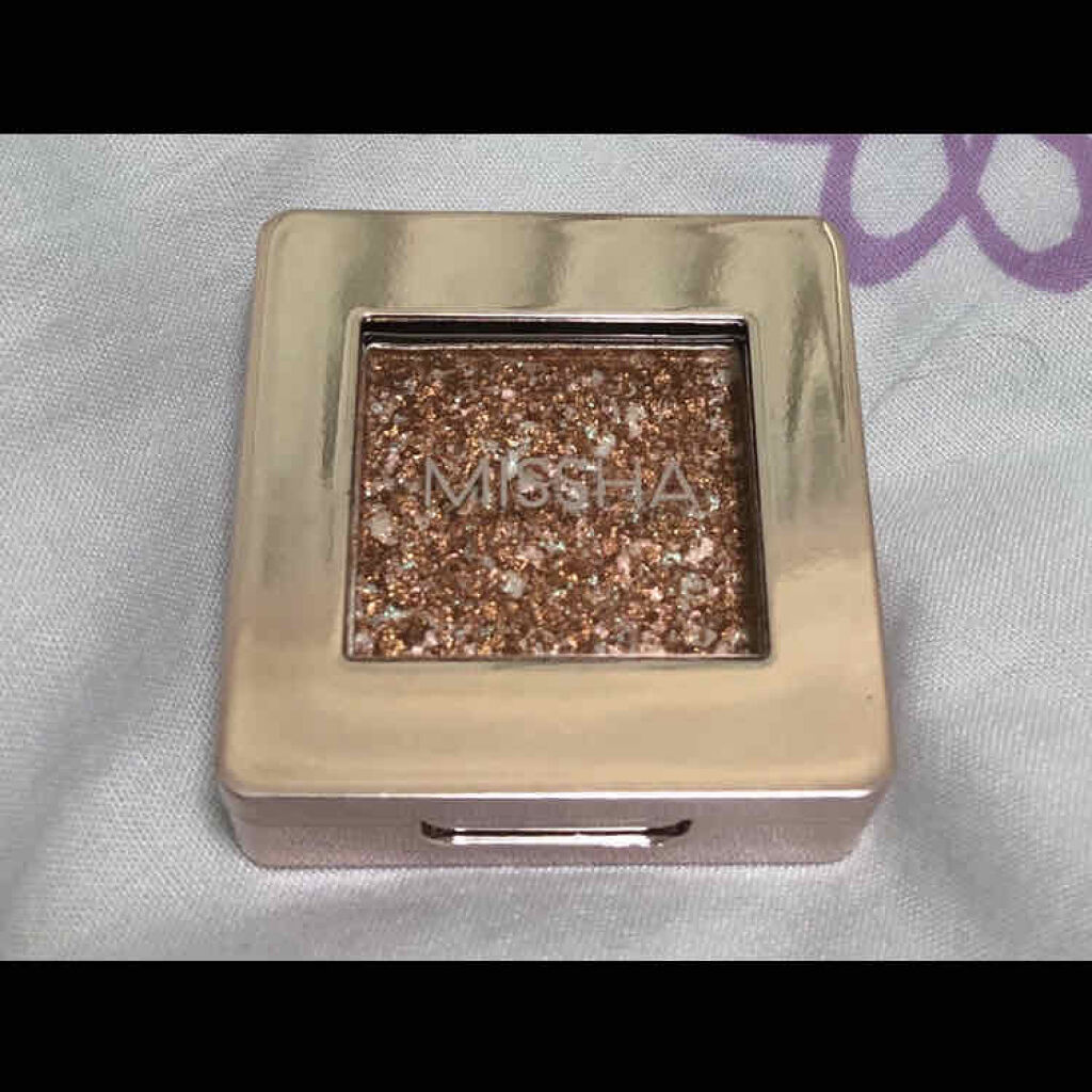 グリッタープリズム シャドウ/MISSHA/グリッターを使ったクチコミ（1枚目）