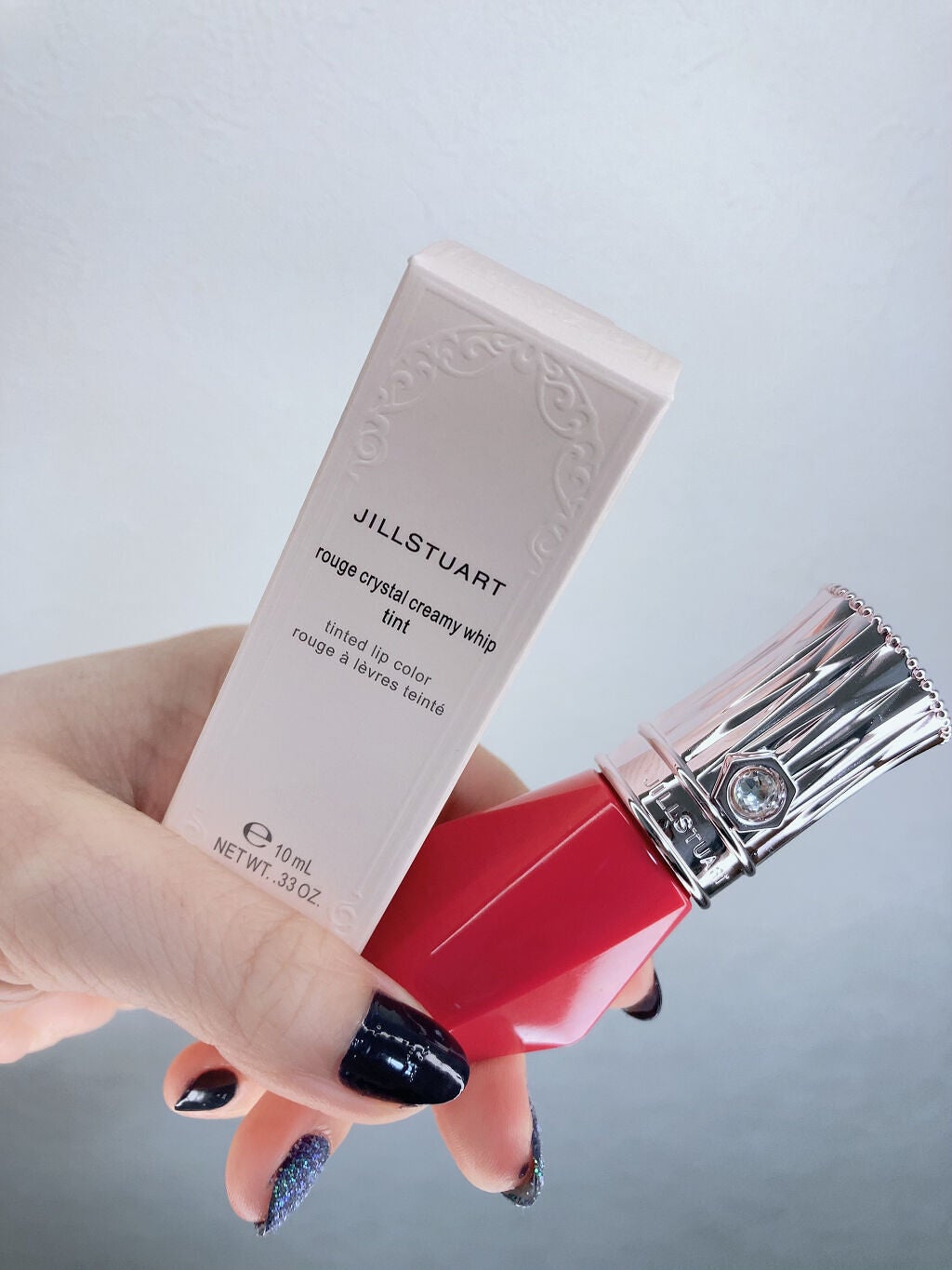 ルージュ クリスタル クリーミィホイップ ティント/JILL STUART/リップティントを使ったクチコミ(2枚目)