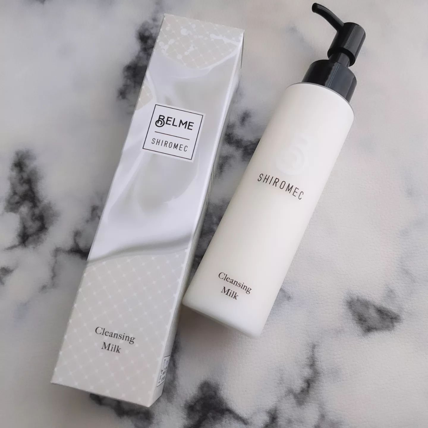 シロメク　クレンジングミルク/BELME/ミルククレンジングを使ったクチコミ（2枚目）