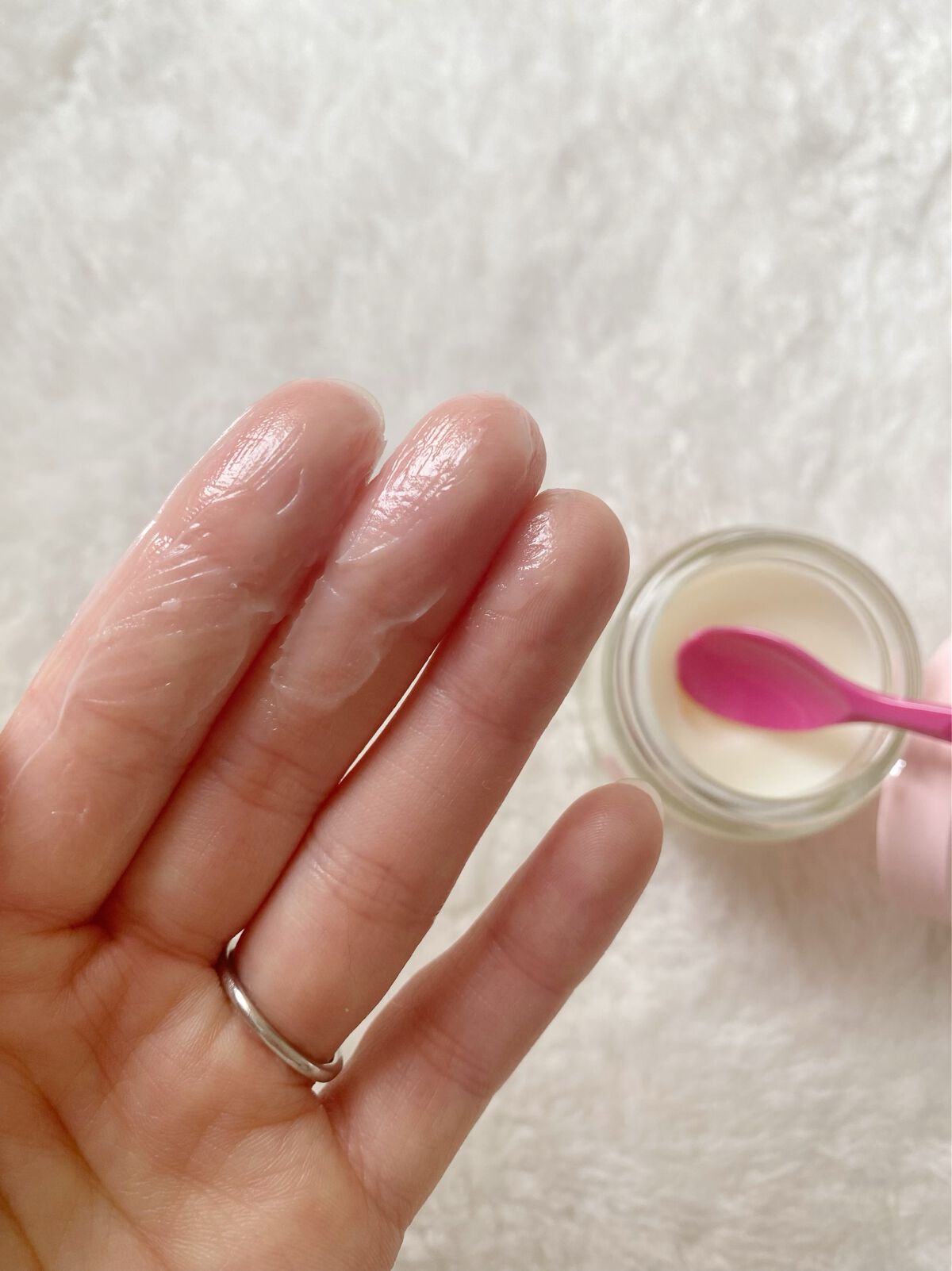 スーパーポジティブヘアバーム/THE PUBLIC ORGANIC/ヘアバームを使ったクチコミ（3枚目）