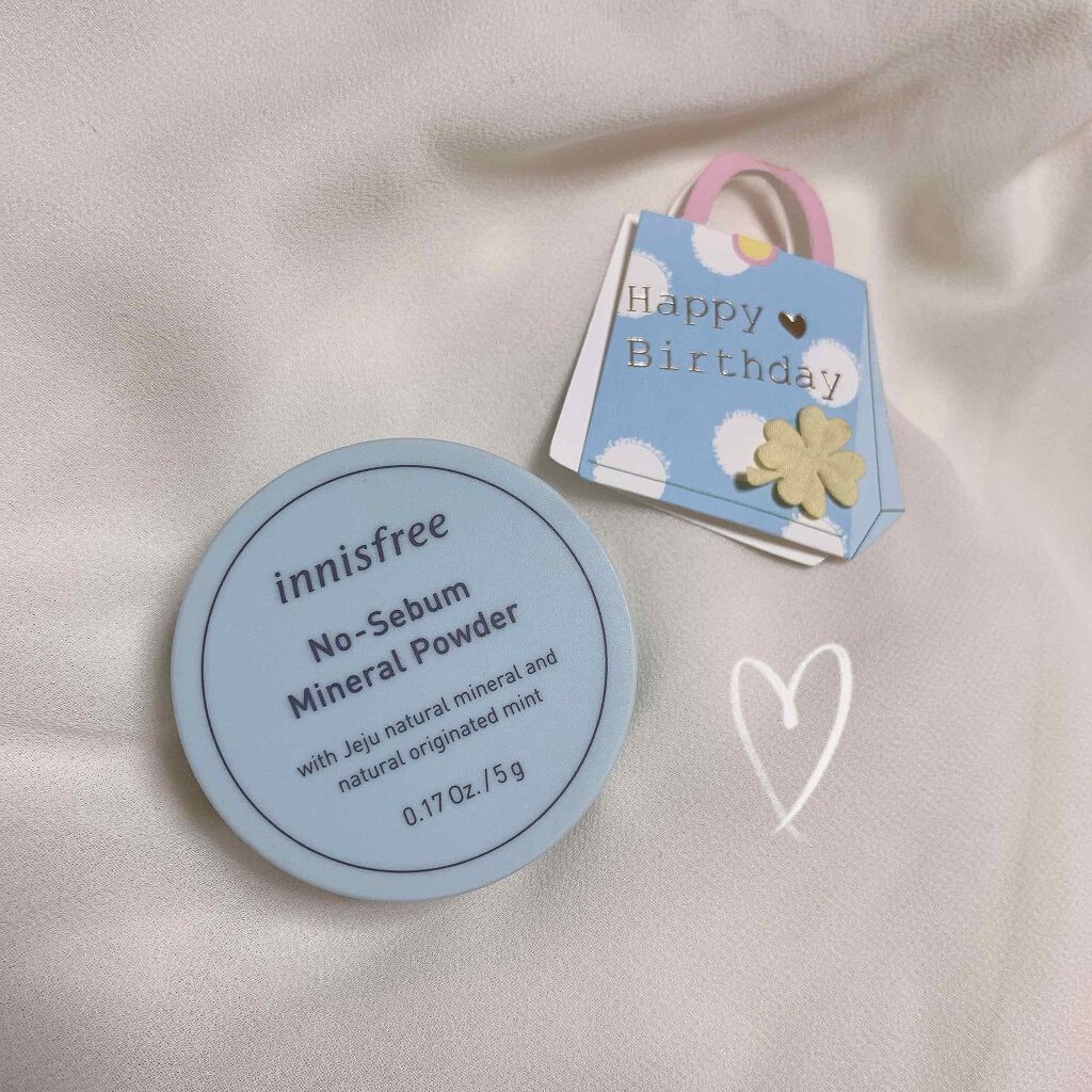 ノーセバム ミネラルパウダー/innisfree/ルースパウダーを使ったクチコミ（1枚目）