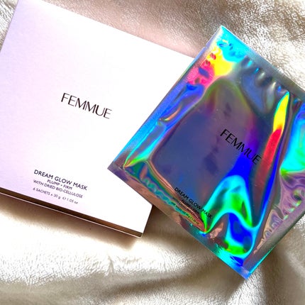 ドリームグロウマスクPF(ハリ・エイジングケア)/FEMMUE/シートマスク・パックを使ったクチコミ(1枚目)