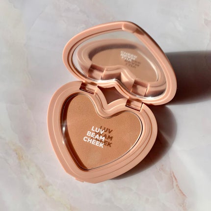 Luv Beam Cheek/lilybyred/パウダーチークを使ったクチコミ(3枚目)