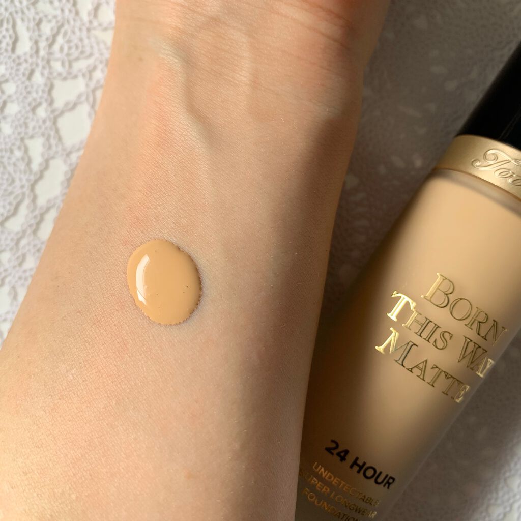 ボーン ディス ウェイ アンディテクタブル 24H マット ファンデーション/Too Faced/リキッドファンデーションを使ったクチコミ(4枚目)