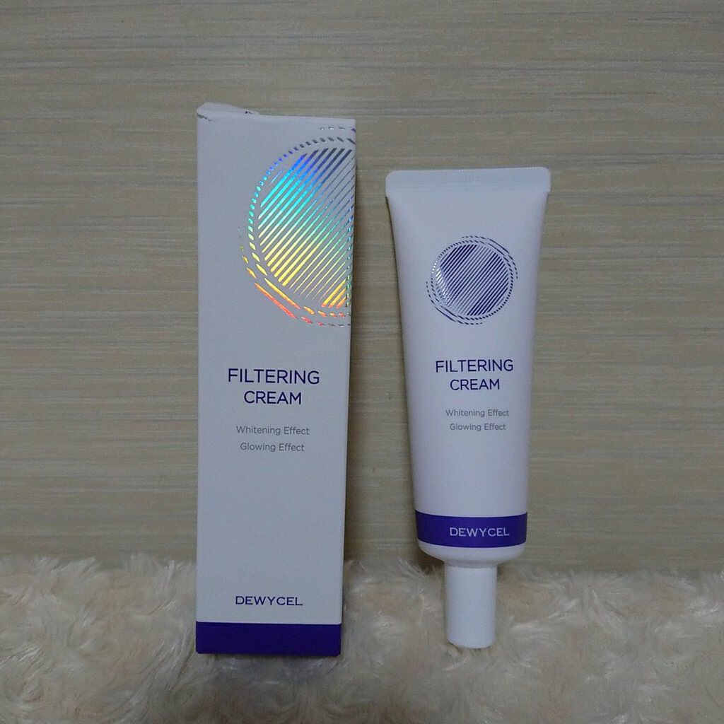フィルタリングクリーム/DEWYCEL/日焼け止めクリームを使ったクチコミ(1枚目)