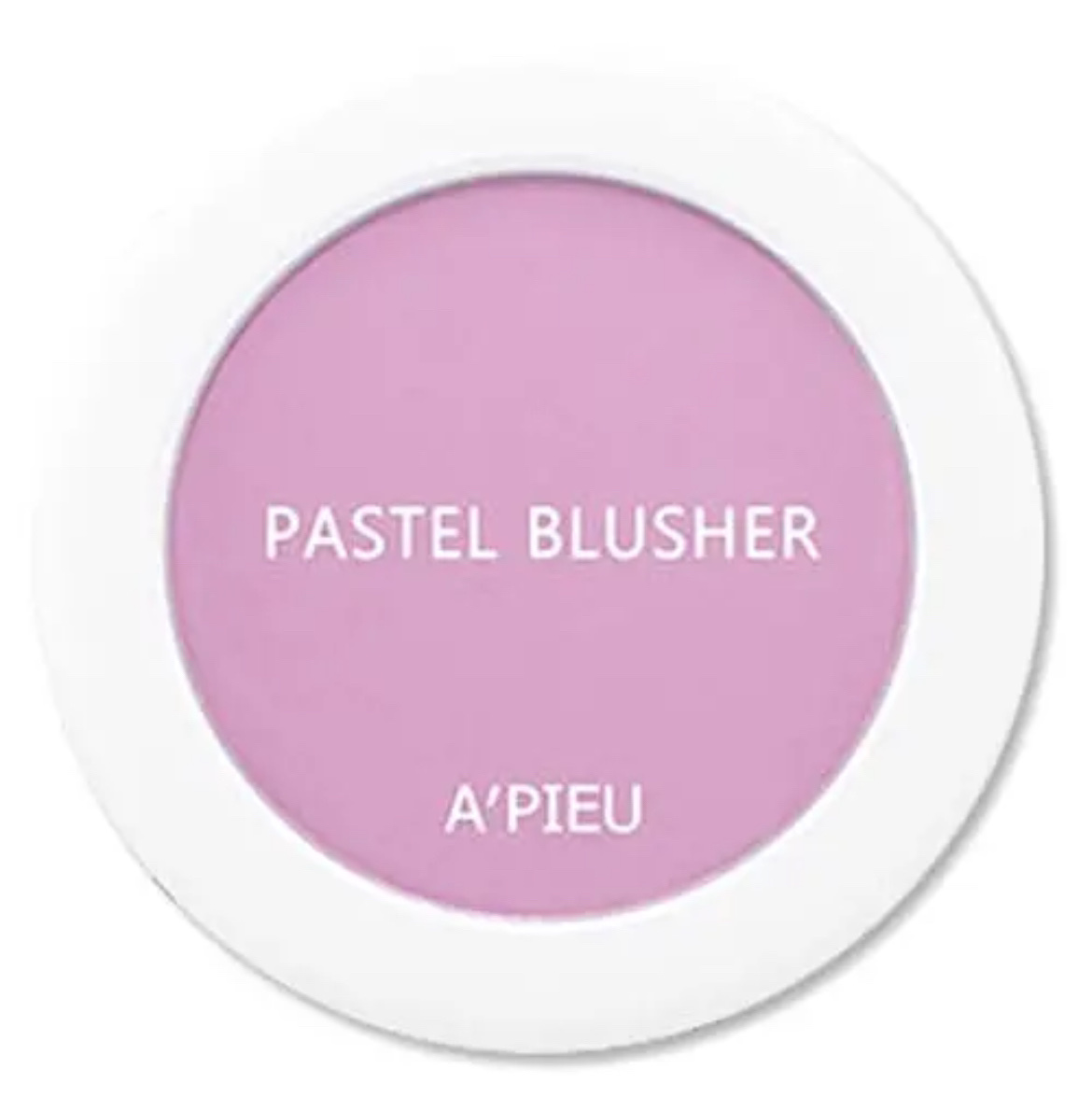 アピュー パステルブラッシャー VL03水彩画みたいなパステルプラム/A’pieu/パウダーチークを使ったクチコミ（1枚目）