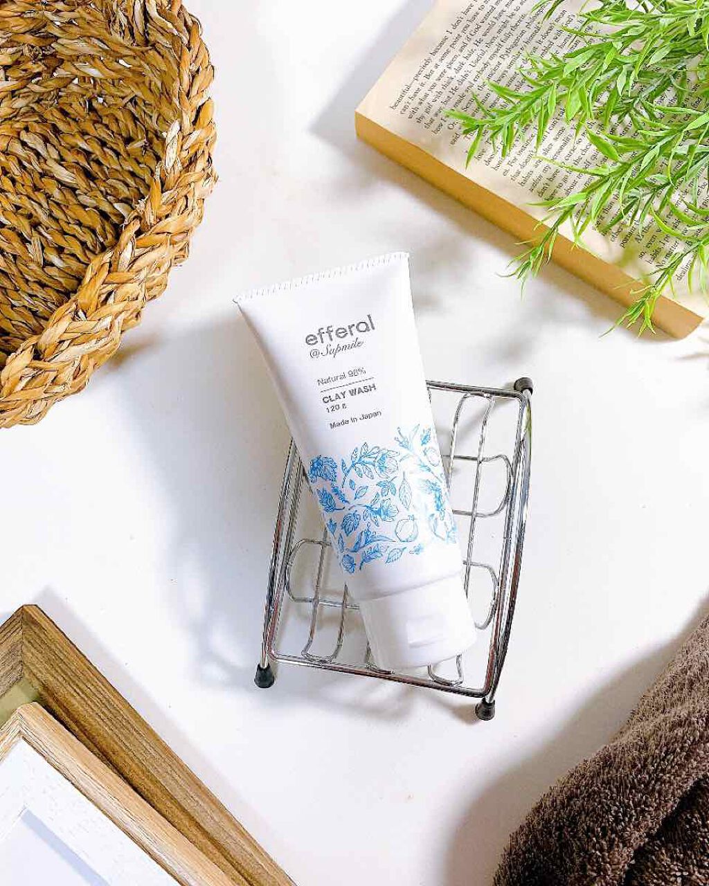 クレイウォッシュ/efferal/洗顔フォームを使ったクチコミ(4枚目)