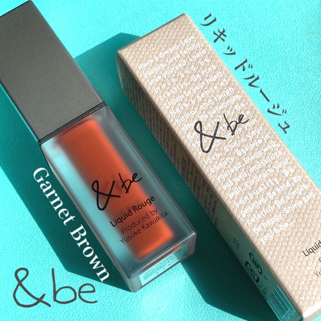 &be リキッドルージュ/&be/口紅を使ったクチコミ(1枚目)