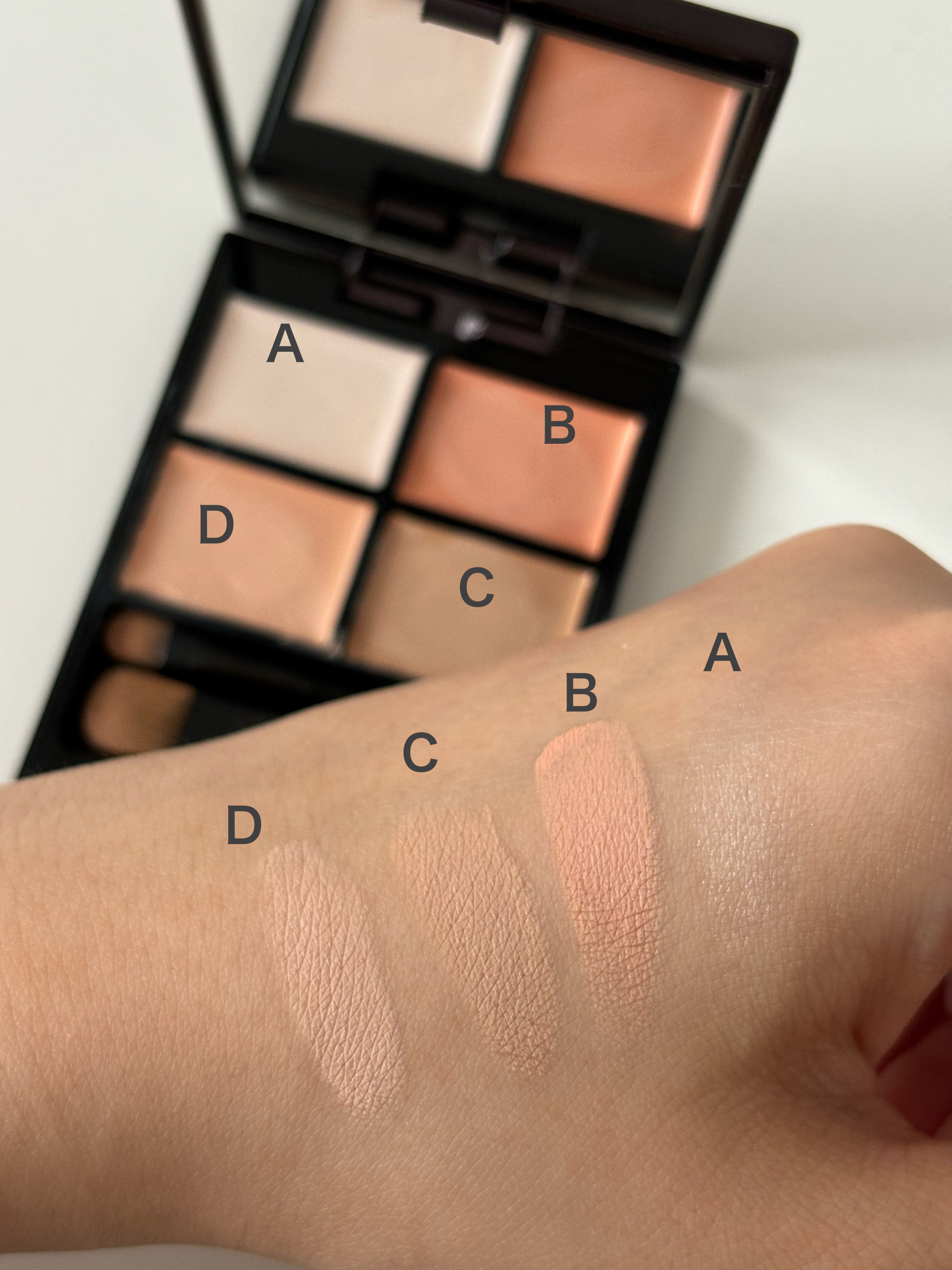 トーンパーフェクティング パレット/DECORTÉ/パレットコンシーラーを使ったクチコミ（2枚目）