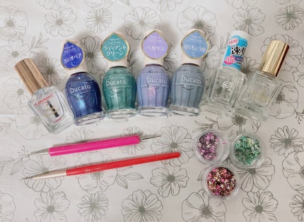 ジェルボリュームトップコート/キャンメイク/ネイルトップコートを使ったクチコミ(3枚目)