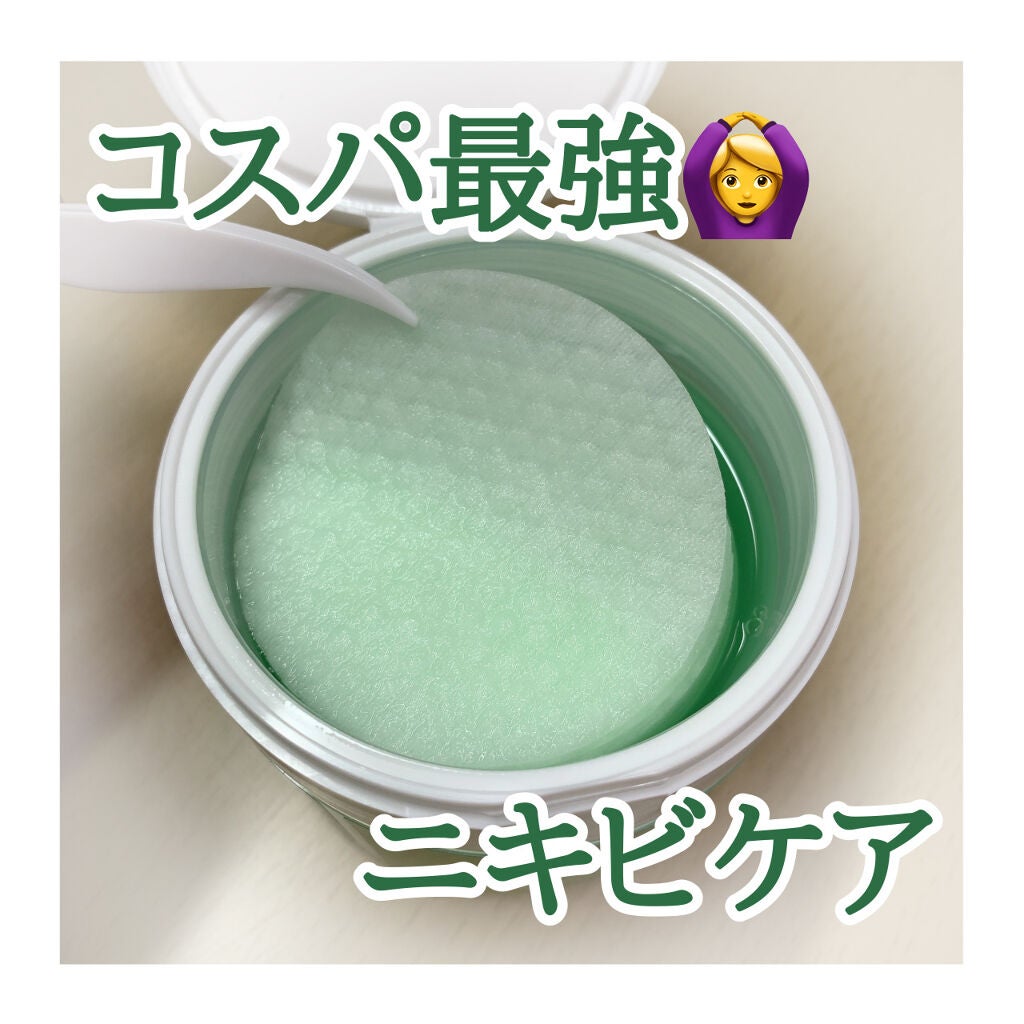 ティーツリーカーミングエッセンスパッド/MEDIHEAL/トナーパッドを使ったクチコミ(1枚目)