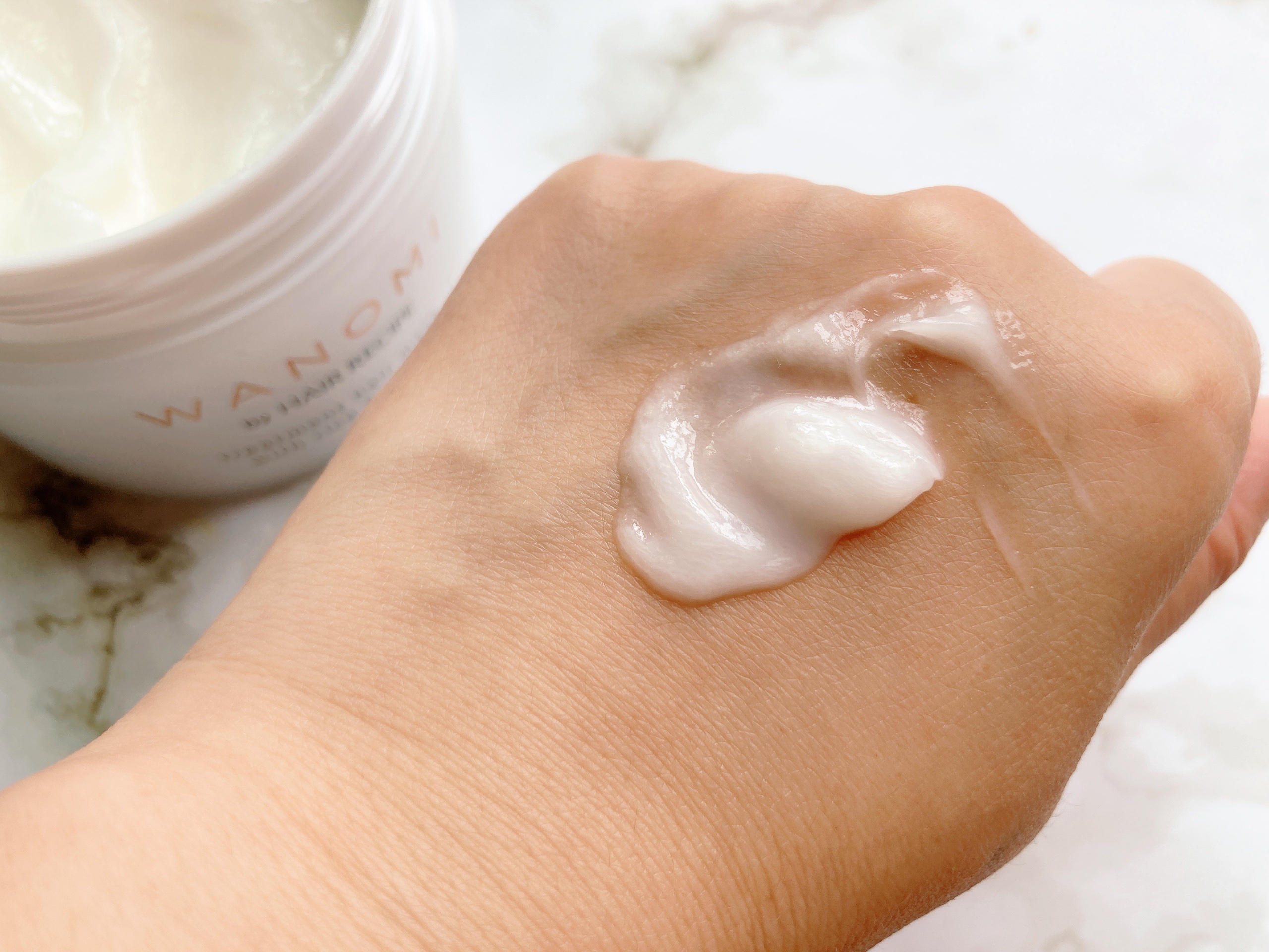 とろとろ トリートメント ヘアマスク/WANOMI/ヘアマスク・ヘアパックを使ったクチコミ（3枚目）