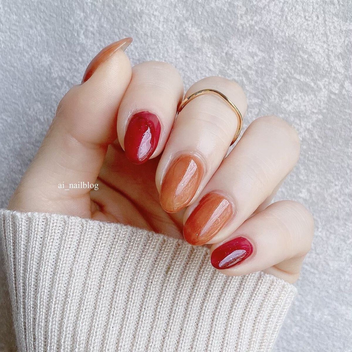 TONE DROP ネイルポリッシュ 026 Poison Apple/D-UP/マニキュアを使ったクチコミ（2枚目）