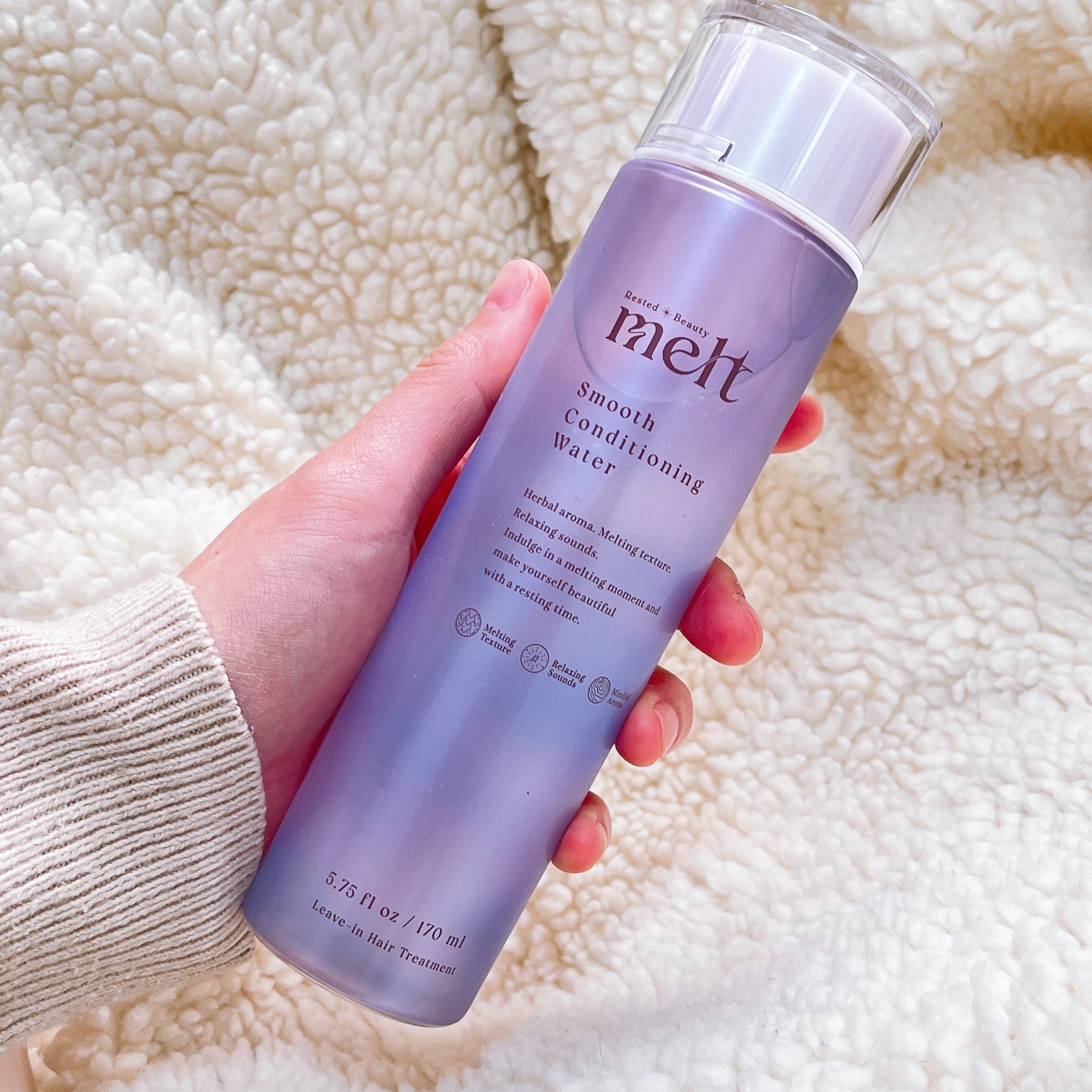 スムース コンディショニング ウォーター/melt/アウトバストリートメントを使ったクチコミ（2枚目）