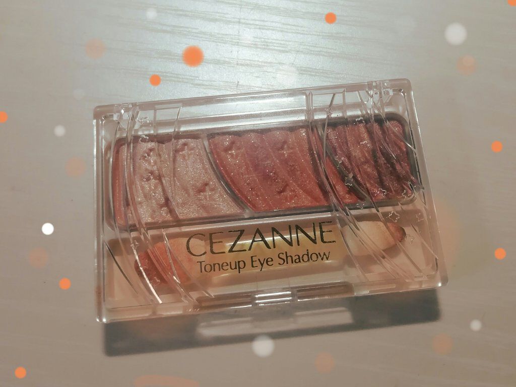 トーンアップアイシャドウ/CEZANNE/アイシャドウパレットを使ったクチコミ(1枚目)