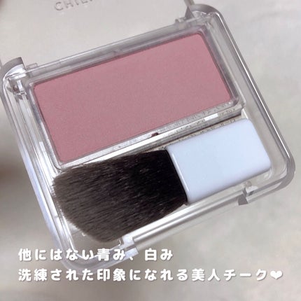 パウダー チーク/ちふれ/パウダーチークを使ったクチコミ(7枚目)
