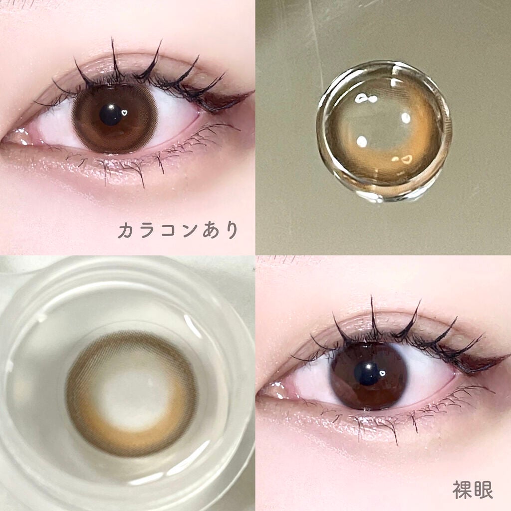 Cherry Moon 1day/OLENS/カラーコンタクトレンズを使ったクチコミ(2枚目)