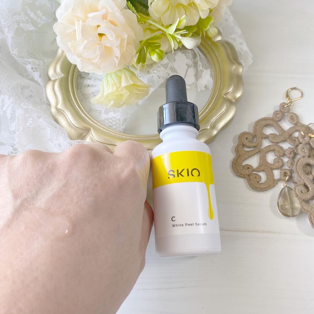 VC ホワイトピールセラム/SKIO/ブースター・導入液を使ったクチコミ(3枚目)
