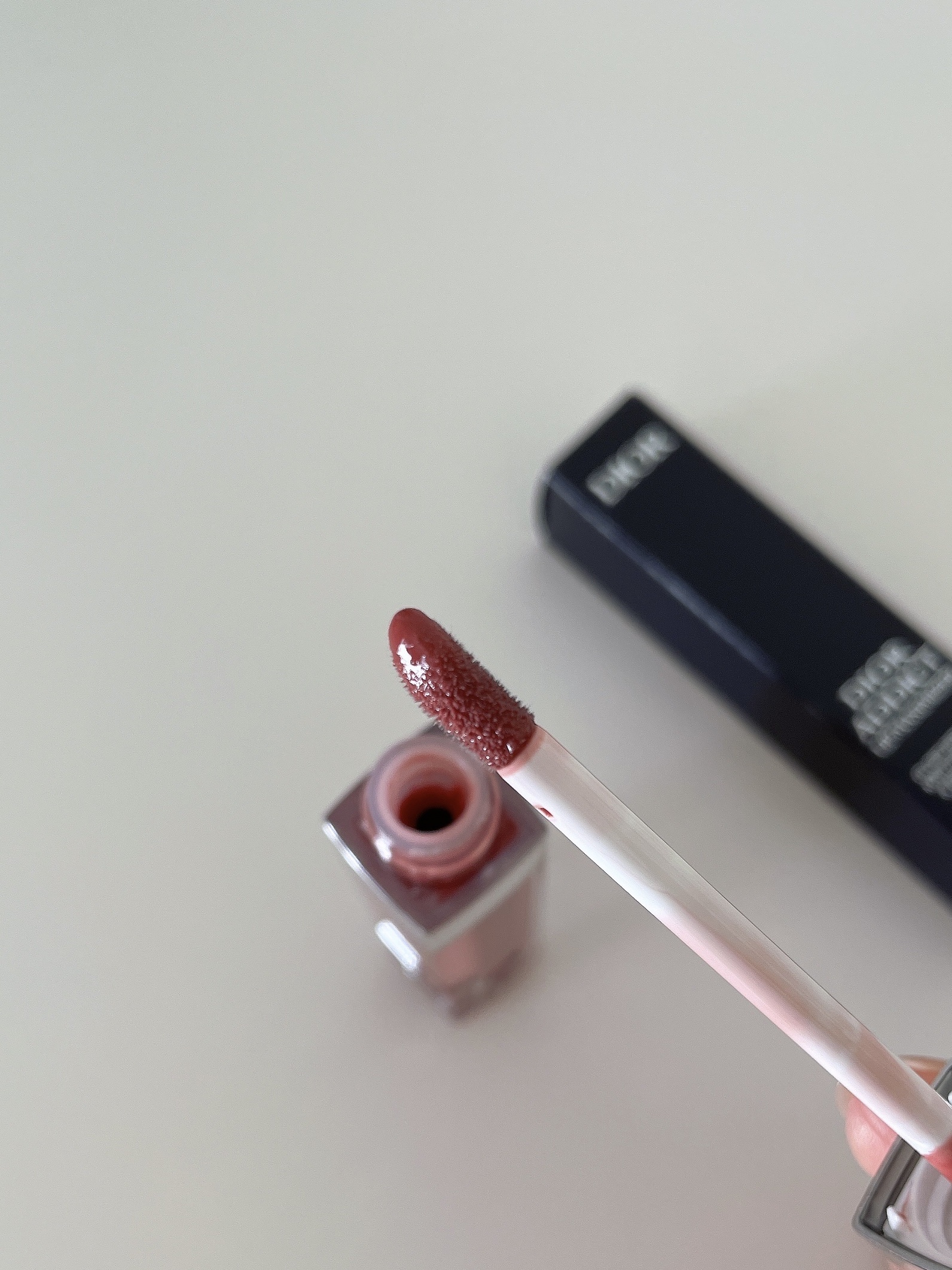 ディオール アディクト リップ マキシマイザー 009インテンス ローズウッド/Dior/リップグロスを使ったクチコミ（2枚目）