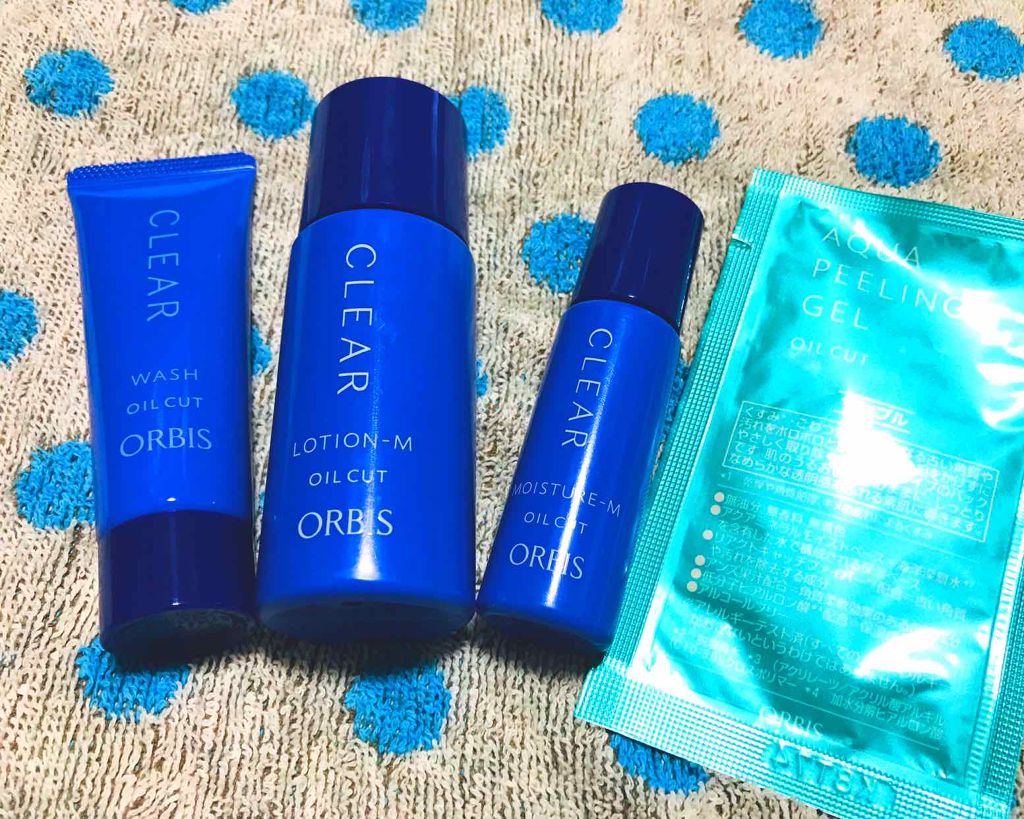 クリアトライアルセット M(しっとりタイプ)/オルビス/トライアルキットを使ったクチコミ(1枚目)