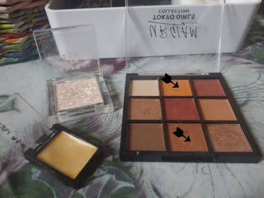 UR GLAM　BLOOMING EYE COLOR PALETTE/U R GLAM/アイシャドウパレットを使ったクチコミ（1枚目）