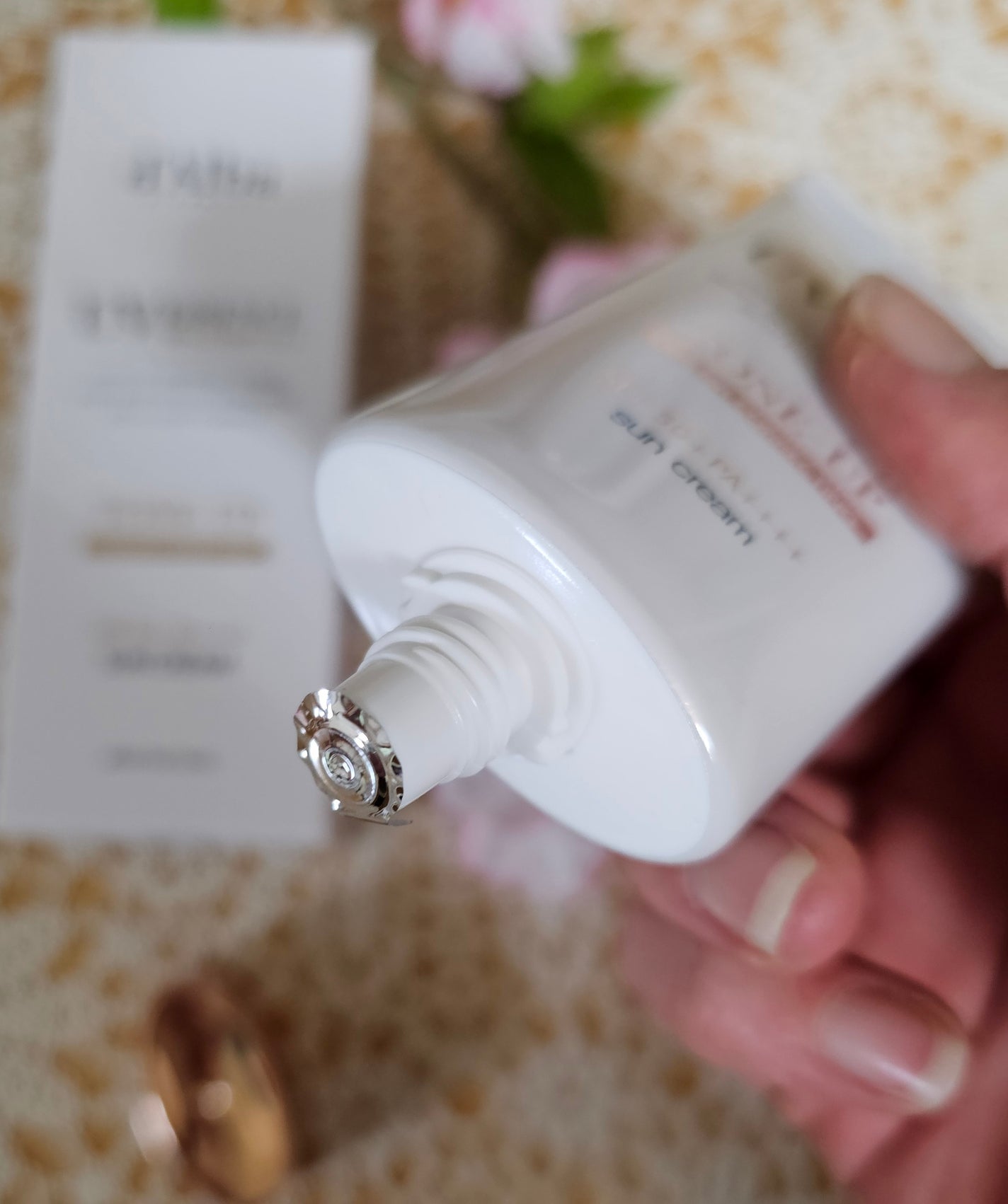 ウォータフルトーンアップサンクリーム/ダルバ/日焼け止めクリームを使ったクチコミ(2枚目)