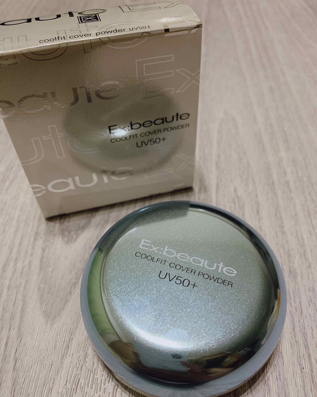 クールフィットカバーパウダー UV50/エクスボーテ/プレストパウダーを使ったクチコミ（1枚目）