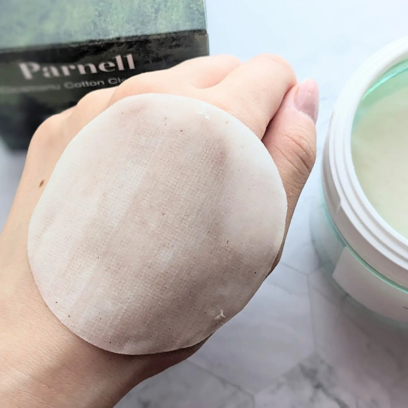 シカマヌ コットンクリアパッド/parnell/トナーパッドを使ったクチコミ(3枚目)