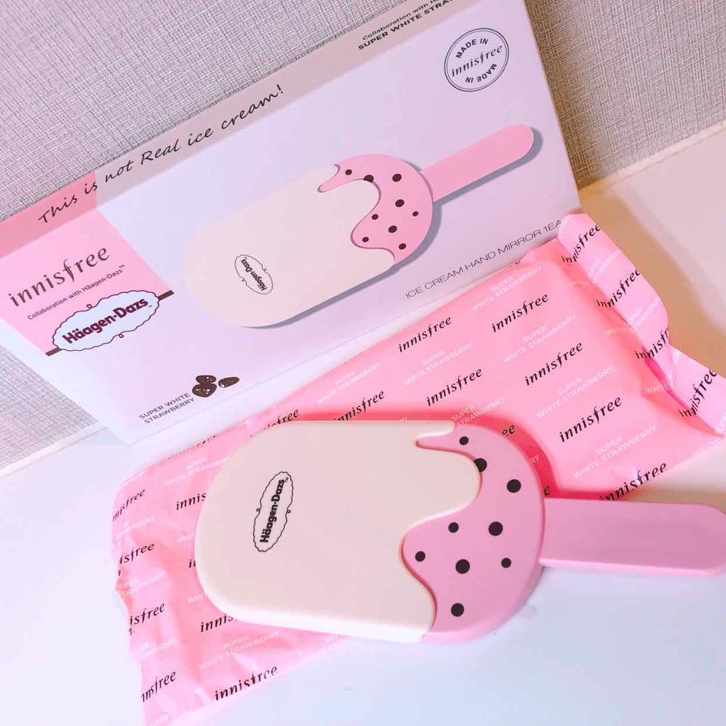innisfree×ハーゲンダッツ ミラー/innisfree/その他化粧小物を使ったクチコミ（1枚目）