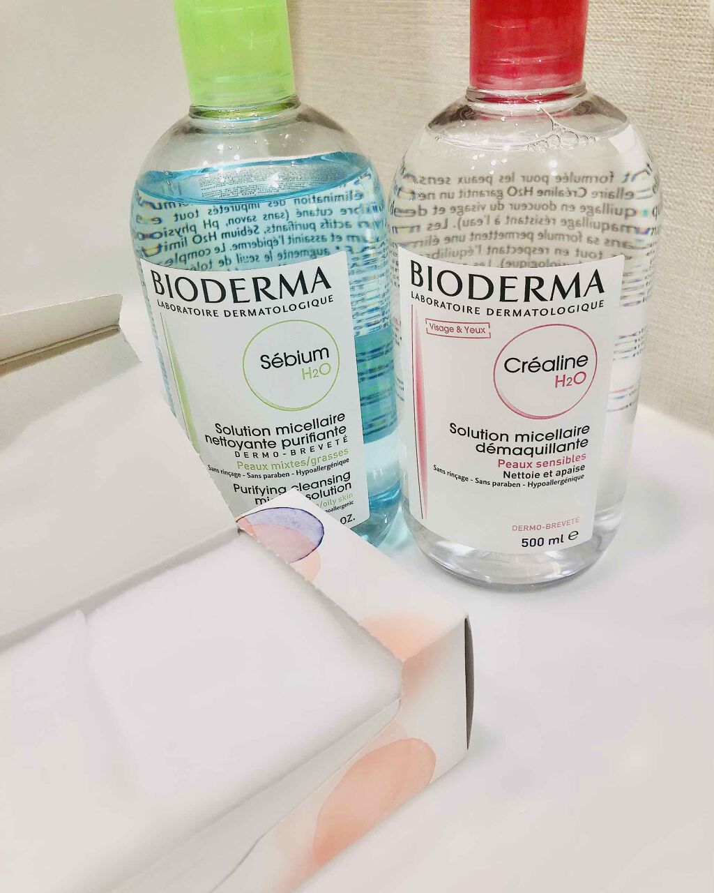 サンシビオ エイチツーオー D/ビオデルマ/クレンジングウォーターを使ったクチコミ(1枚目)