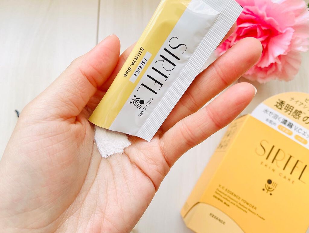 ブライトV.Cエッセンスパウダー/SIRTFL/その他スキンケアを使ったクチコミ(6枚目)