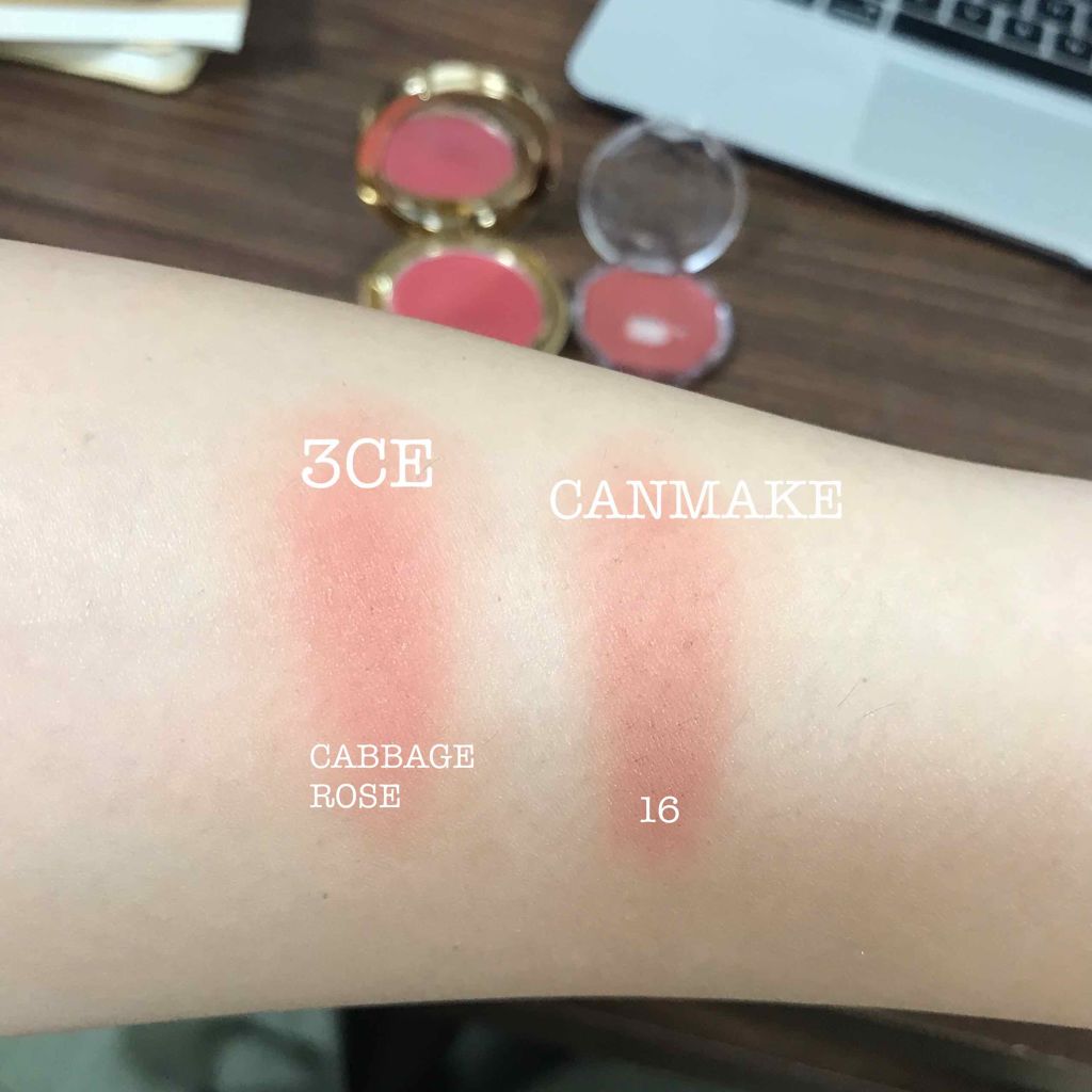 クリームチーク/キャンメイク/ジェル・クリームチークを使ったクチコミ(3枚目)