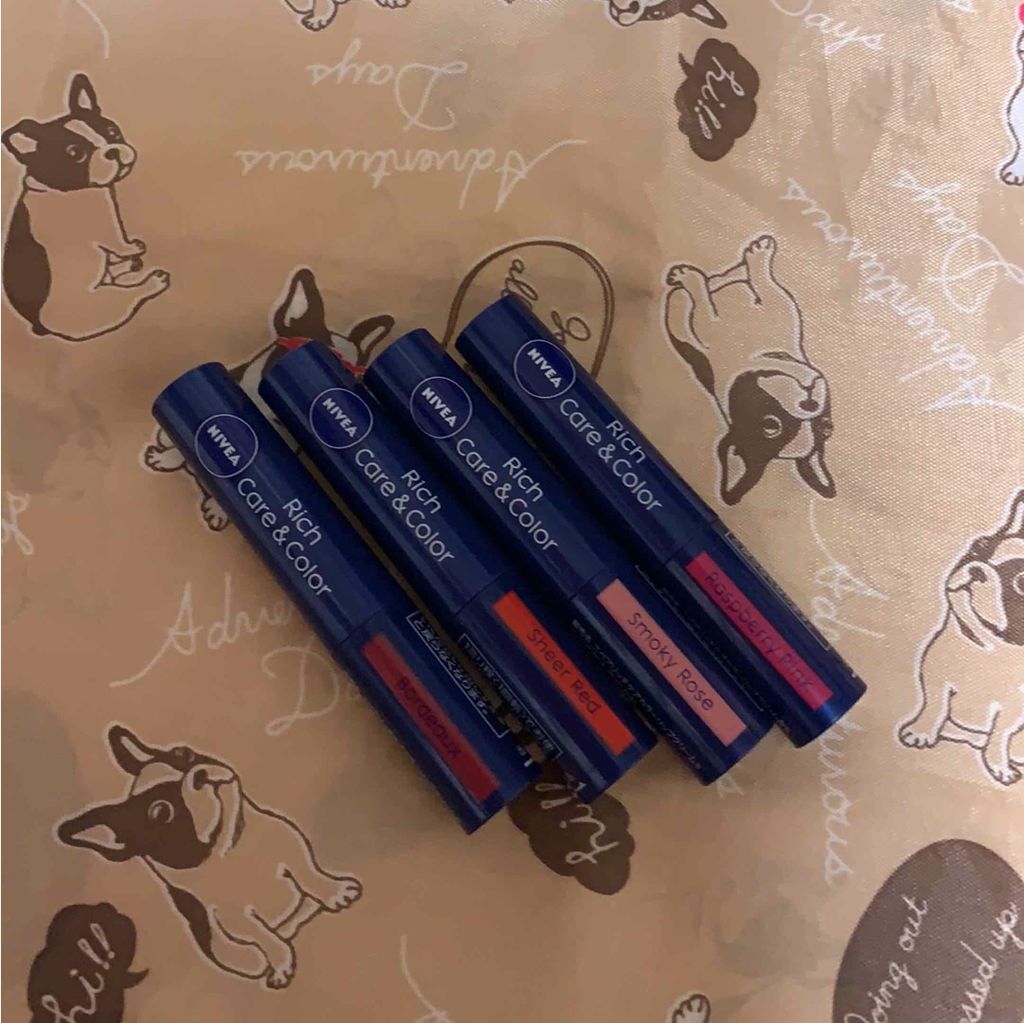 ニベア リッチケア&カラーリップ/ニベア/リップクリームを使ったクチコミ(1枚目)