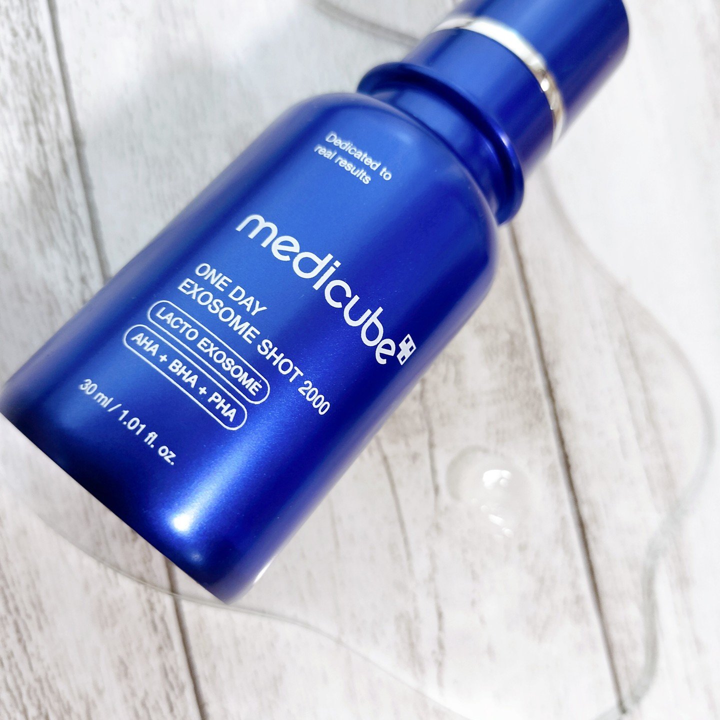 ゼロ1DAYエクソソームショット7500/MEDICUBE/美容液を使ったクチコミ（3枚目）