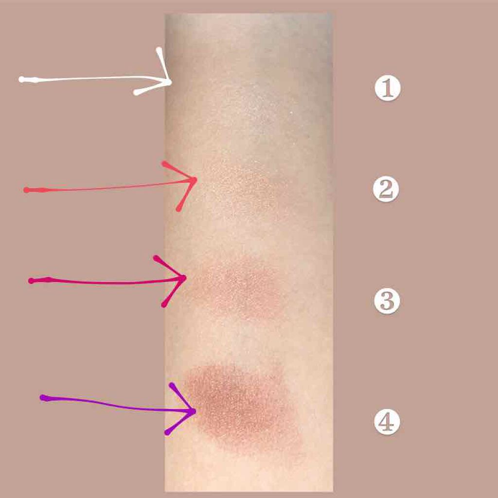 シルキースフレアイズ/キャンメイク/アイシャドウパレットを使ったクチコミ（3枚目）