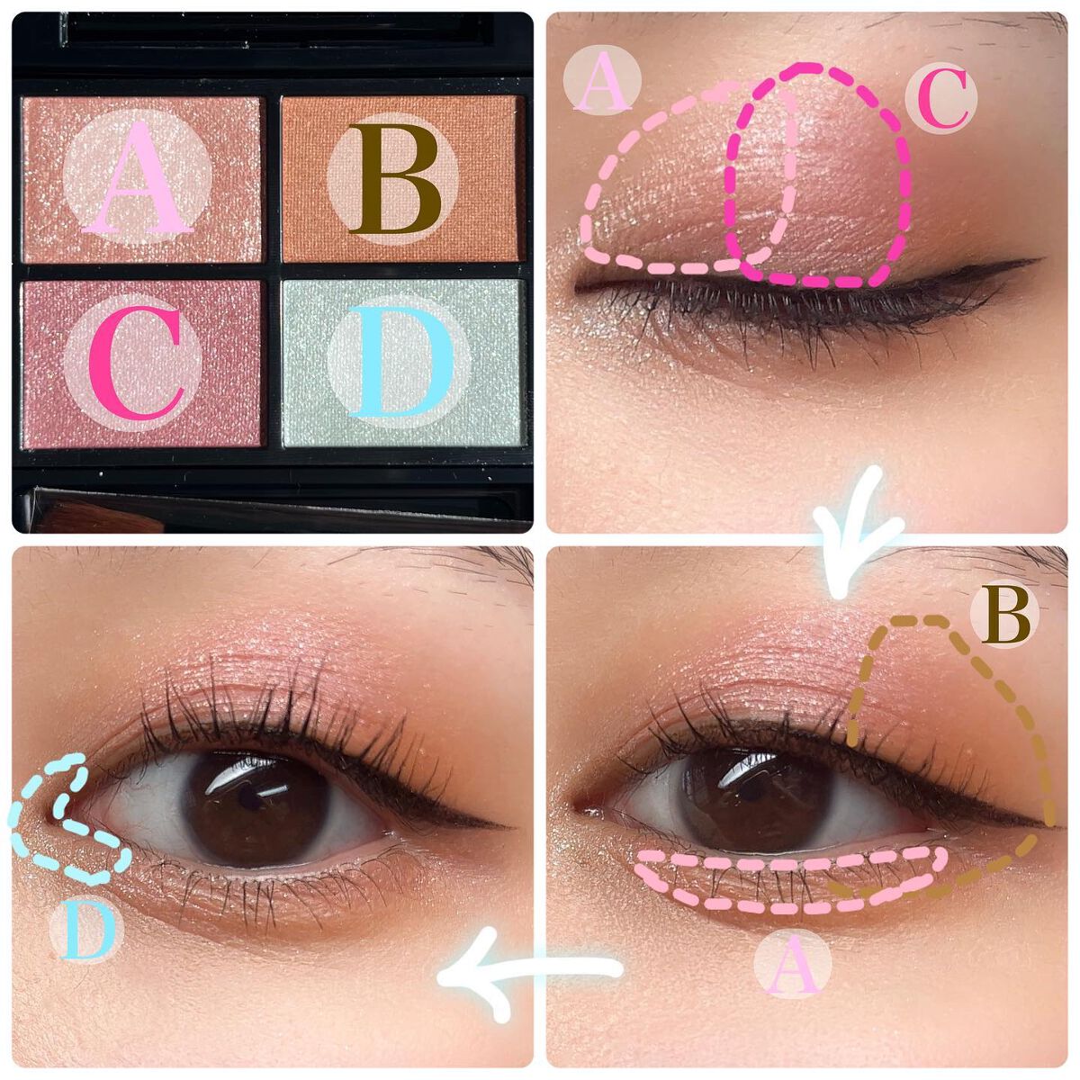 ミネラルクラッシィシャドー/エトヴォス/アイシャドウパレットを使ったクチコミ（3枚目）