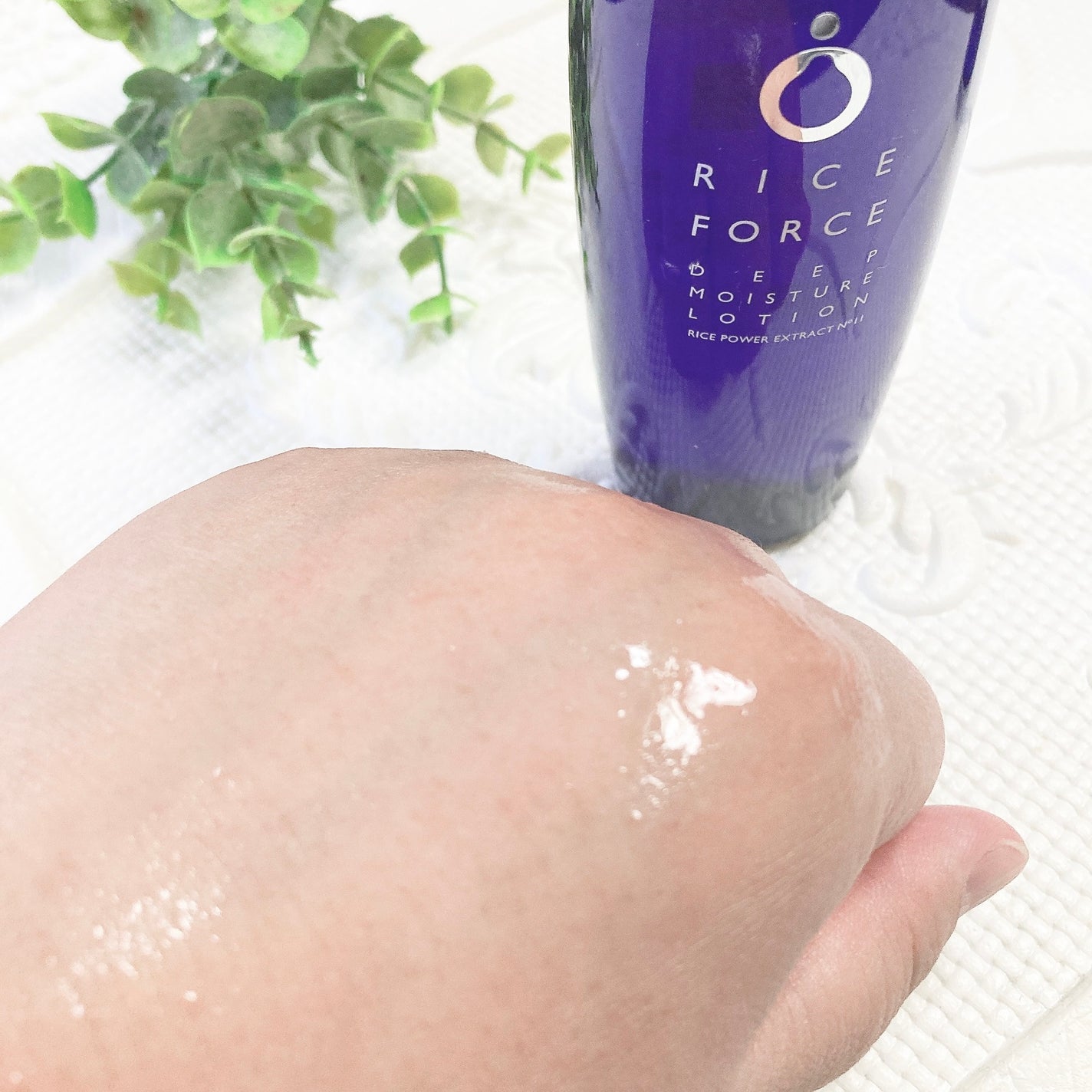 ディープモイスチュアローション/ライスフォース/化粧水を使ったクチコミ(5枚目)