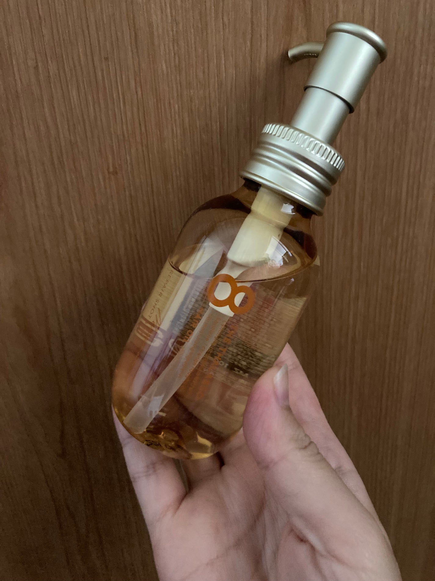 リペアショット&EXモイスト 美容液オイル ミモザの香り/エイトザタラソ/ヘアオイルを使ったクチコミ(1枚目)