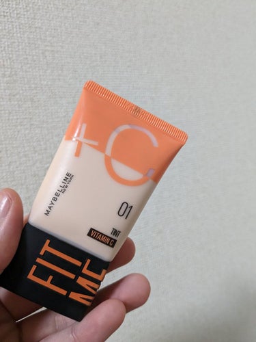 フィットミー フレッシュ ティント 01 フェアピンク/MAYBELLINE NEW YORK/ベースメイクを使ったクチコミ（1枚目）