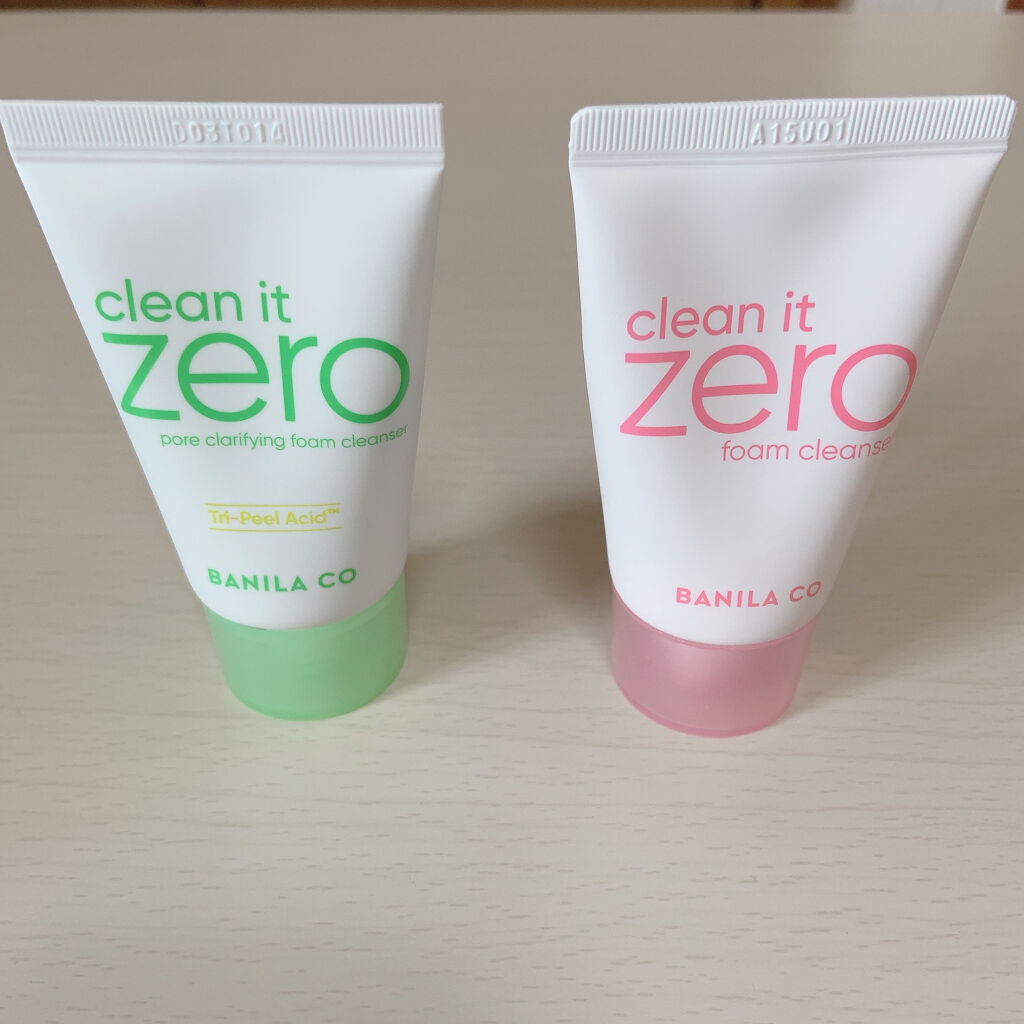クリーンイットゼロ フォームクレンザー/BANILA CO/洗顔フォームを使ったクチコミ（1枚目）