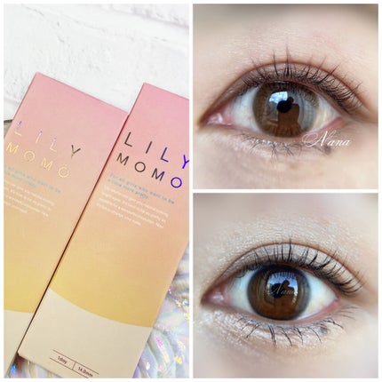 LILY MOMO/LILY ANNA/カラーコンタクトレンズを使ったクチコミ(5枚目)