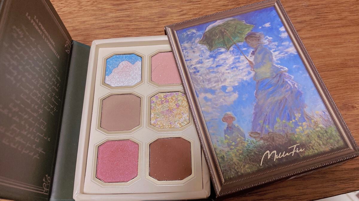 絵画アイシャドウパレット/MilleFée/アイシャドウパレットを使ったクチコミ(1枚目)