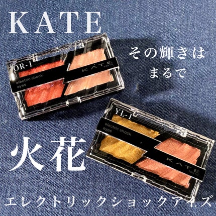 エレクトリックショックアイズ /KATE/アイシャドウパレットを使ったクチコミ(1枚目)