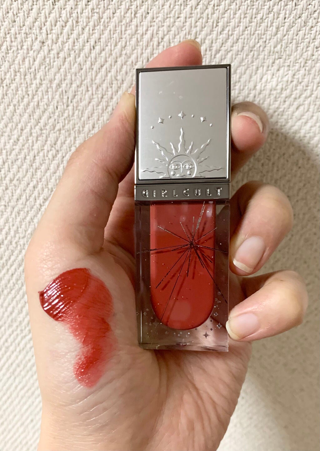 宇宙シリーズ ロマンスリップティント/GirlCult/リップティントを使ったクチコミ(3枚目)