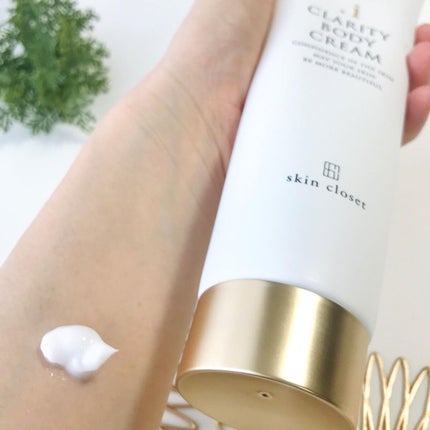 i CLARITY BODY CREAM/skin closet/ボディクリームを使ったクチコミ(4枚目)